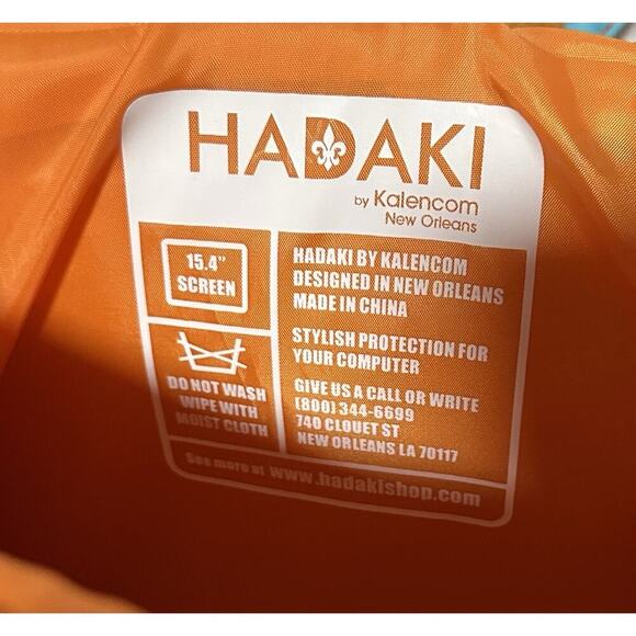 HADAKI By Kalencom New Orleans Cushioned Multitasker Laptop Pod 15.4 Bag - Picture 6 of 12